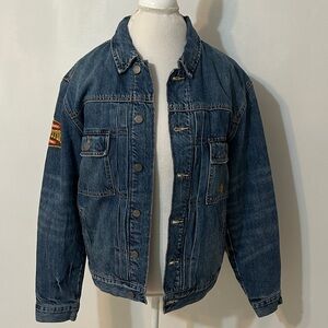YELLOWSTONE Lucky Brand Blue Denim Jacket Sz M